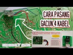 Gacun str 5 kabel gacun 5 kabel: Cara Pasang Gacun 4 Kabel Untuk Tv Led 32 Inch Servis Tv Kena Petir Youtube