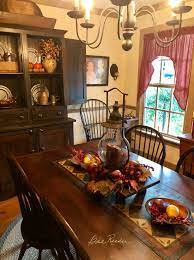 Pin By Mary Griffin On Fall 2018 My Home Sweet Home Primitive Dining Rooms Colonial Dining Room Country Dining Rooms