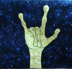 American Sign Language Asl Alien Hand Signing I Love You Travel Pillow By Needfulthingsofsalem Alien Hand American Sign Language Sign Language