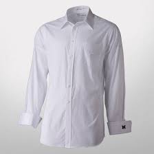 Paul Fredrick White French Cuff Trim Fit Dress Shirt