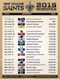 2015 Saints Schedule Official Page 4 New Orleans Saints Saints Report Message Boards Saints Schedule New Orleans Saints New Orleans Saints Schedule