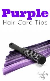 Can i dye my hair purple at home? Purple Hair Care Tips