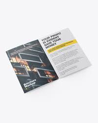 Square book mockup free to showcase your editorial project. Textured Brochure Mockup In Stationery Mockups On Yellow Images Object Mockups