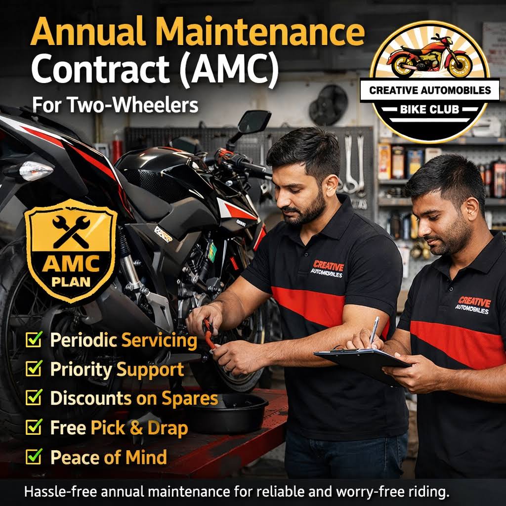Annual Maintenance Contract (AMC) for Two-Wheelers product image