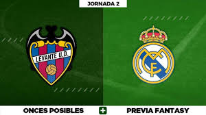 Real madrid will visit the levante stadium on matchday 2 of laliga santander. Fretrnqiiiebgm