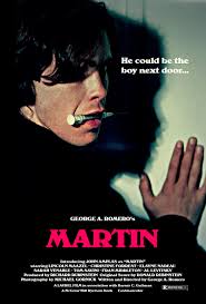 On May 10, 1978 “Martin” was given its first theatrical release in the  United States around the Washington, D.C. area! Written and directed by  George A. Romero, and starring John Amplas. Its