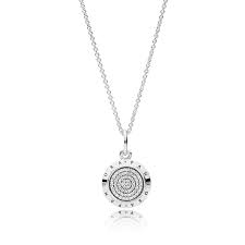Pandora Pandora Signature Clear Cz Pandora Necklace Sale Necklace Cz Necklace