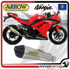 Used 2013 kawasaki ex300b ninja special edition for sale. Arrow Exhausts X Kone Stainless Steel Silencer Homologated For Kawasaki Ninja 300 250 2013 2016