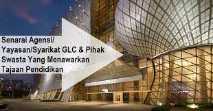 Syarikat penerbangan yang menawarkan kefleksibelan perja. Senarai Agensi Yayasan Syarikat Glc Pihak Swasta Yang Menawarkan Tajaan Pendidikan