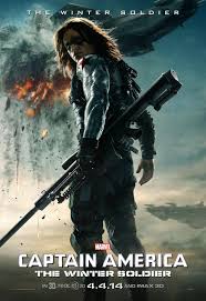 I'm with you until the end of the line, pal. Sebastian Stan In New Captain America The Winter Soldier Poster