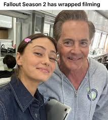 Kyle MacLachlan who played Paul Atreides stars as Hank MacLean, an overseer  in the amazing Fallout TV show. I was so excited when I saw this, Fallout  is one of my favorite