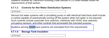 Authority to require any plumbing system to be reinspected. Ca Hospitals Subject To Title 24 Chapter 6 Energy Codes In 2020 Are You Ready Contech Ca