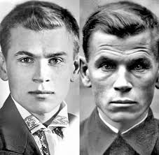 A Soldier's face after four years of war, 1941-1945