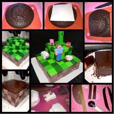 Minecraft Kuchen Minecraft Cake Sabrinas Kuchenchaos