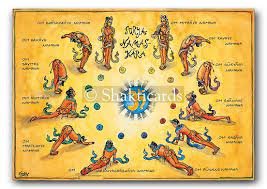 It is also called sarvanga sundara asana which means total body. Shakti Poster Surya Namaskara A2 Sat Nam Europe