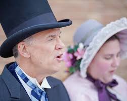 The Living Christmas Card looking good singing carols. Lovely photographs  courtesy of Althaus Photography