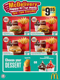 Mcdelivery is a mcdonald's service that delivers food to the customer's door. Facebook
