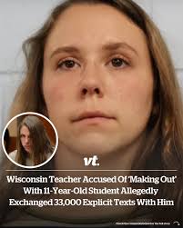 The allegations came to light after the child's mother found the messages.