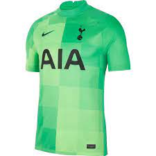 Tottenham Hotspur Kids Home Goalkeeper Shirt 2021 22 Genuine Nike Top