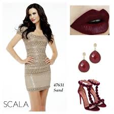 Style Friday Deep Wine Colors Are In This Holiday Season Pair Up Your Look With This Neutral Tone Color Co Cocktail Dress Style Insta Fashion Holiday Fashion
