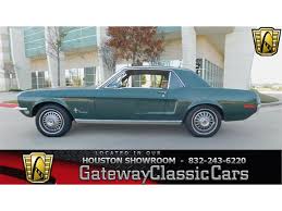 Houston, txused cars in houston ,tx. 1968 Ford Mustang For Sale Classiccars Com Cc 963008