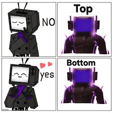 Ultra Enderman Zender on X: Tv Woman likes was she like and Energized Tv  Man is just submissive either way Energized Tv Man x Tv Woman  t.cot8N7H3W6Cv  X