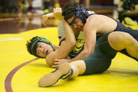 WRESTLING: District 9-6A throws down