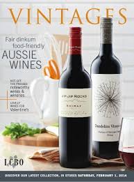 Australian Wines Hit The Spotlight In The Lcbo Vintages Release February 1 We May Think Of Red Wines From Australia As Being Full B Wine Wines Australian Wine