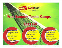Tennis classes near me involves running, sprint at times, stretch for the ball, power and elegance. Mrc Offers Free Youth Summer Tennis Camps Penbay Pilot