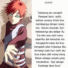 Kata Bijak Gaara Di 2020 Gaara Naruto Kata Kata Mutiara