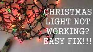 Identify bad bulb in strand of christmas tree lights using a voltage tester. How To Repair Christmas Light Not Working Easy Fix Youtube