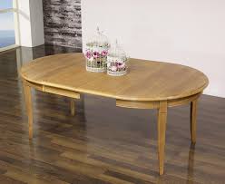 Table ronde contemporaine diamètre 120 cm en chêne avec un pieds central et 1 allonge portefeuille de 50 cm céramique iron grey. Table Ronde Fabien Realisee En Chene Massif De Style Louis Philippe Diametre 120 Avec 4 Allonges De 40 Cm