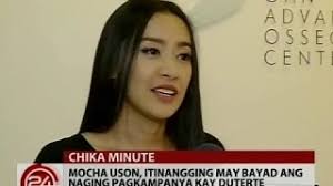 It is known that both uson and padilla are supporters of president rodrigo duterte. Why Mocha Uson Deserves To Be Criticized The Filipino Scribe