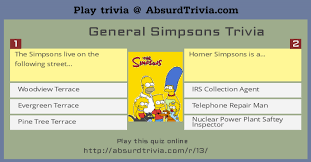Here's what you need to know about getting a tax appraisal. General Simpsons Trivia