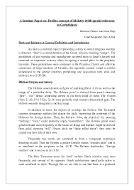 Desorden, anarquía, la anarquía, ilegalidad, iniquidad. Doc Pauline Concept Of Idolatry Lee Johns Academia Edu