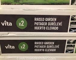 Simple, classic and pure, this garden bed will last for 20 years and beyond. Vita White Vinyl Raised Garden Bed 2 Pack Costco Weekender