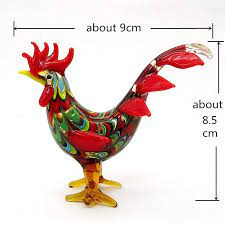 Maybe you would like to learn more about one of these? Christmas Decoration Gift For Kids Multicolor Hand Blown Murano Glass Rooster Figurine Ornament Artistic Glass Chicken Sculpture Figurines Miniatures Aliexpress