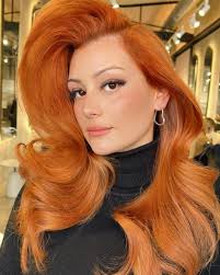 Styling with Steam] What a look 🖤Copper colour created using #Majirel by  @amanda_zohair and @massimotirimacco created this insane shape using the  #Steampod 💨 #ThePowerOfSteam #HairPros