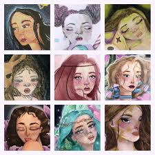 Faceyourart Meme Is A Thing So Uh I Figured I Do This So The Next Time I Do It I Can See How Much Better It Is Improving Watercolor Artist