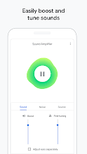 Google's sound amplifier takes sound picked up by your phone's microphones and pipes it directly into your earbuds. Sound Amplifier Apps On Google Play