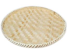 24 disposable gold round charger plates 13 dinner table serving tray heavy duty reusable extra deep lap tray ends continuous juggling acts with food and dishes. Amazon Com Ann Lee Design Bamboo Wood Round Serving Platter Extra Large Serving Trays Serving Tray Decor Serving Trays Floral Wood Serving Platter