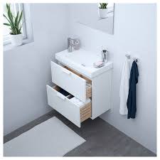 Godmorgon Hagaviken Waschbeckenschrank Mit 2 Schubladen Weiss Dalskar Wasserhahn 24 3 4x13 3 White Vanity Bathroom Ikea Godmorgon Sink Cabinet