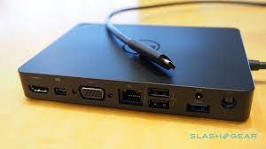 Is thunderbolt for the video (dock to monitor connection) or from the laptop to dock? Dell Outs Usb C And Thunderbolt 3 Docks And Macs Can Play Too Slashgear