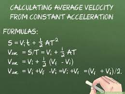 A = acceleration, t = time. How To Calculate Average Velocity 12 Steps With Pictures