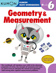 Additions, subtractions, multiplications, divisions, problems, numbers and measures exercises. Geometry Measurement Grade 6 Kumon Math Workbooks Kumon Publishing 9781934968567 Amazon Com Books