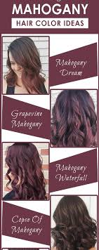 Rentang warna rambut mahogany cukup luas, tergantung dari warna apa yang terlihat lebih dominan. The Sexiest Mahogany Hair Color Inspiration Hair Fashion Online