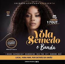 Ainda não temos nenhum álbum desse artista, mas você pode colaborar enviando álbuns de yola araujo. Yola Semedo And Band Concert Ver Angola Daily The Best Of Angola