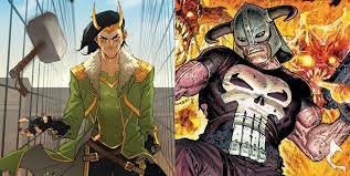1 image(s) of castle of loki. Marvel Announces Two New Post War Of The Realms Series Loki And Punisher Kill Krew The Beat