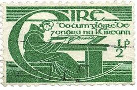 The Changing Face Of Irish Stamps Lettering Stamp Irish History