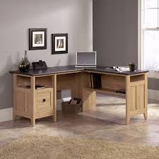 Free shipping cash on delivery best offers. Executive L Shaped Home Office Desk Sunning Oak Finish